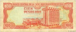 100 Pesos Oro RÉPUBLIQUE DOMINICAINE  1998 P.156b S
