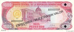 1000 Pesos Oro Spécimen RÉPUBLIQUE DOMINICAINE  1997 P.158s2 NEUF