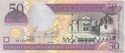 50 Pesos Oro DOMINICAN REPUBLIC  2002 P.170b AU