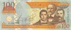 100 Pesos Oro RÉPUBLIQUE DOMINICAINE  2002 P.171b AU