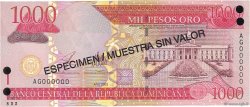 1000 Pesos Oro Spécimen RÉPUBLIQUE DOMINICAINE  2003 P.173s2