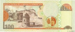 100 Pesos Oro DOMINICAN REPUBLIC  2002 P.175a AU