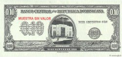 10 Centavos Oro Spécimen RÉPUBLIQUE DOMINICAINE  1961 P.086s pr.NEUF