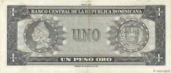 1 Peso Oro RÉPUBLIQUE DOMINICAINE  1976 P.108a TTB