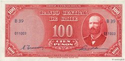 100 Pesos - 10 Condores CHILI  1947 P.113 SPL