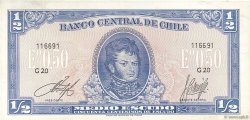 1/2 Escudo CHILE
  1962 P.134Aa MBC a EBC