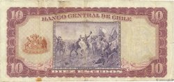 10 Escudos CHILI  1964 P.139a pr.TTB