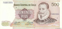500 Pesos CHILE  1995 P.153e VF