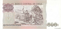500 Pesos CHILE  1999 P.153e UNC