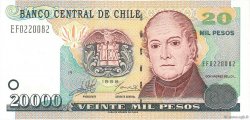 20000 Pesos CHILE  1998 P.159a UNC