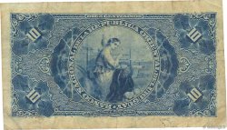 10 Centesimos URUGUAY  1887 P.A087a MB