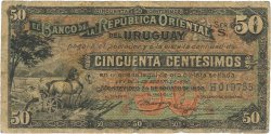 50 Centesimos URUGUAY  1896 P.002a B