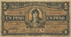 1 Peso URUGUAY  1896 P.003a MC