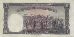 10 Pesos URUGUAY  1935 P.030a VF