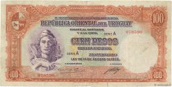 100 Pesos URUGUAY  1935 P.031a F-