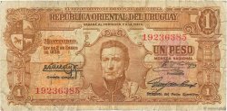 1 Peso URUGUAY  1939 P.035a G