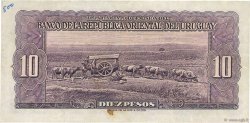 10 Pesos URUGUAY  1939 P.037b VF-