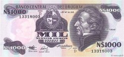 1000 Nuevos Pesos URUGUAY  1992 P.064Ab