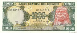 1000 Sucres ECUADOR  1986 P.125a
