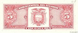 5 Sucres ECUADOR  1979 P.113c UNC