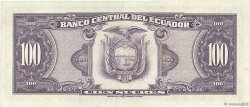 100 Sucres ECUADOR  1963 P.117a MBC