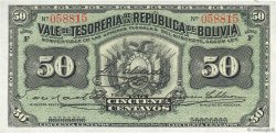 50 Centavos BOLIVIA  1902 P.091a q.FDC
