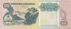 5000 Kwanzas ANGOLA  1991 P.130c TTB