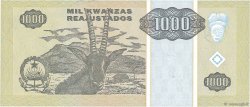 1000 Kwanzas Reajustados ANGOLA  1995 P.135 UNC