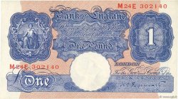 1 Pound ENGLAND  1940 P.367a AU-