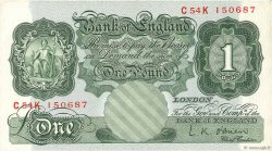 1 Pound ENGLAND  1955 P.369c VZ