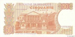50 Francs BÉLGICA  1966 P.139 EBC
