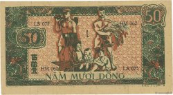 50 Dong VIET NAM  1948 P.027a VF