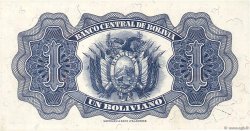 1 Boliviano BOLIVIA  1928 P.128a AU
