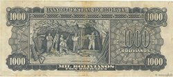 1000 Bolivianos BOLIVIA  1945 P.144 MBC