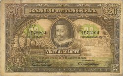 20 Angolares ANGOLA  1927 P.073 S