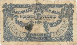 1 Franc BELGIEN  1920 P.092 SGE