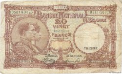 20 Francs BELGIO  1944 P.111