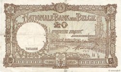 20 Francs BELGIEN  1947 P.111 fVZ