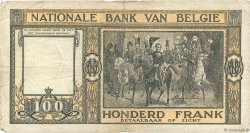 100 Francs BELGIUM  1947 P.126 F