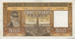 500 Francs BELGIEN  1944 P.127a