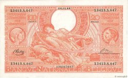 100 Francs - 20 Belgas BELGIO  1944 P.113 q.SPL