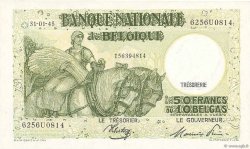 50 Francs - 10 Belgas BÉLGICA  1944 P.106 SC+