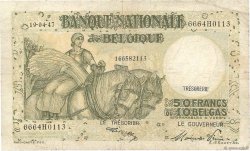 50 Francs - 10 Belgas BELGIUM  1947 P.106