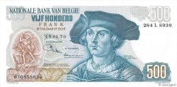 500 Francs BELGIEN  1970 P.135b VZ