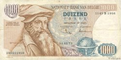 1000 Francs BELGIEN  1973 P.136b S