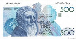 500 Francs BELGIUM  1981 P.141a AU