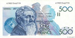 500 Francs BÉLGICA  1982 P.143a SC+