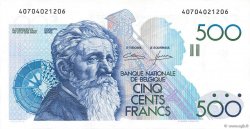 500 Francs BELGIUM  1982 P.143a AU