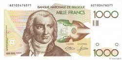 1000 Francs BELGIUM  1980 P.144a XF
