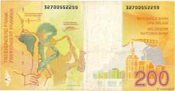 200 Francs BELGIO  1995 P.148 MB